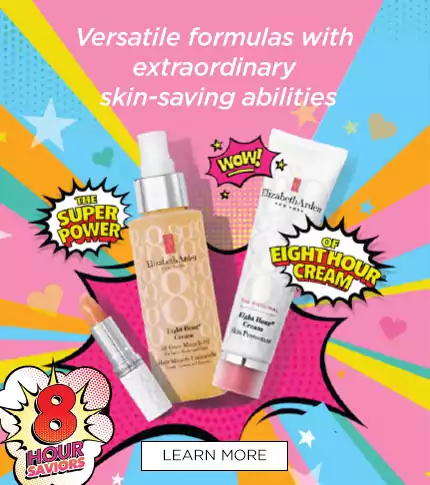 Versatile formulas with extraordinary skin-saving abilities. The Super Power of Eight Houir Cream - Elizabeth Arden Singapore Fragrances